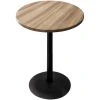 Holland Bar Stool OD214-2236BWOD30RNat 30" Round Natural Outdoor / Indoor Counter Height Table With Round Base