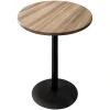 Holland Bar Stool OD214-2242BWOD30RNat 30" Round Natural Outdoor / Indoor Bar Height Table With Round Base