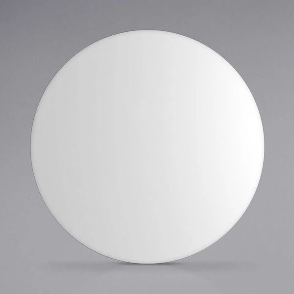 LT&S Alloy Series Lancaster Table & Seating Alloy Series 30" Round White Outdoor Bar Height Table 3 LT&S Alloy Series Lancaster Table & Seating Alloy Series 30" Round White Outdoor Bar Height Table - Image 3