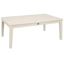 POLYWOOD Newport 28" X 42" Sand Coffee Table