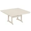 POLYWOOD Farmhouse Trestle 59" Sand Dining Height Table