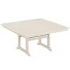 POLYWOOD Nautical Trestle 59" Sand Dining Height Table