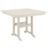 POLYWOOD Farmhouse 37" Sand Dining Height Table