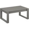 POLYWOOD Edge 34 7/8" X 22 3/8" Slate Gray Coffee Table