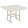 POLYWOOD Nautical Trestle 59" Sand Bar Height Table