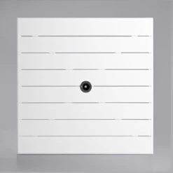 Lancaster Table & Seating 32" X 32" White Powder-Coated Aluminum Dining Height Outdoor Table With Umbrella Hole And 4 Arm Chairs -Polywood store 2276679