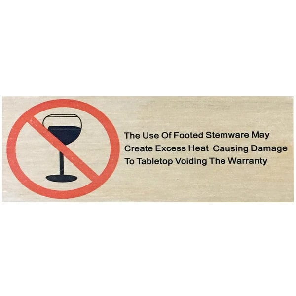 BFM Seating Longport 32" X 48" Silver Aluminum Bolt-Down Bar Height Table With Synthetic Teak Top 2 BFM Seating Longport 32" X 48" Silver Aluminum Bolt-Down Bar Height Table With Synthetic Teak Top - Image 2