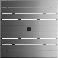 Lancaster Table & Seating 36" X 36" Matte Gray Powder-Coated Aluminum Dining Height Outdoor Table With Umbrella Hole And 4 Side Chairs 9 Lancaster Table & Seating 36" X 36" Matte Gray Powder-Coated Aluminum Dining Height Outdoor Table With Umbrella Hole And 4 Side Chairs -Polywood store 2310213